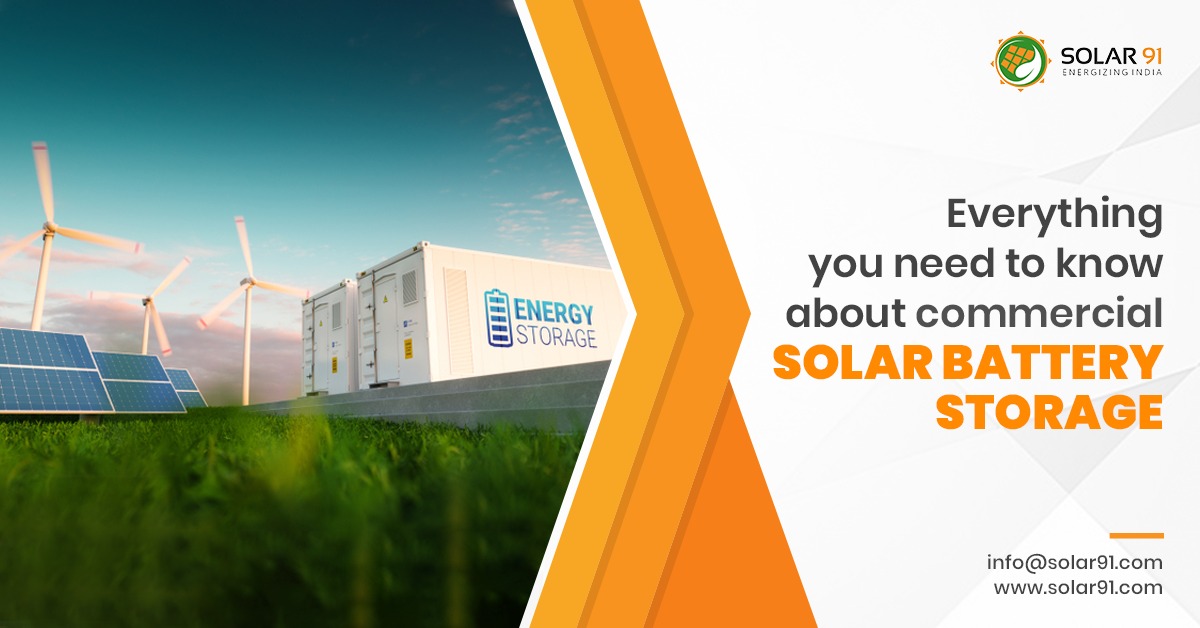 Everything you need to know about commercial solar battery storage