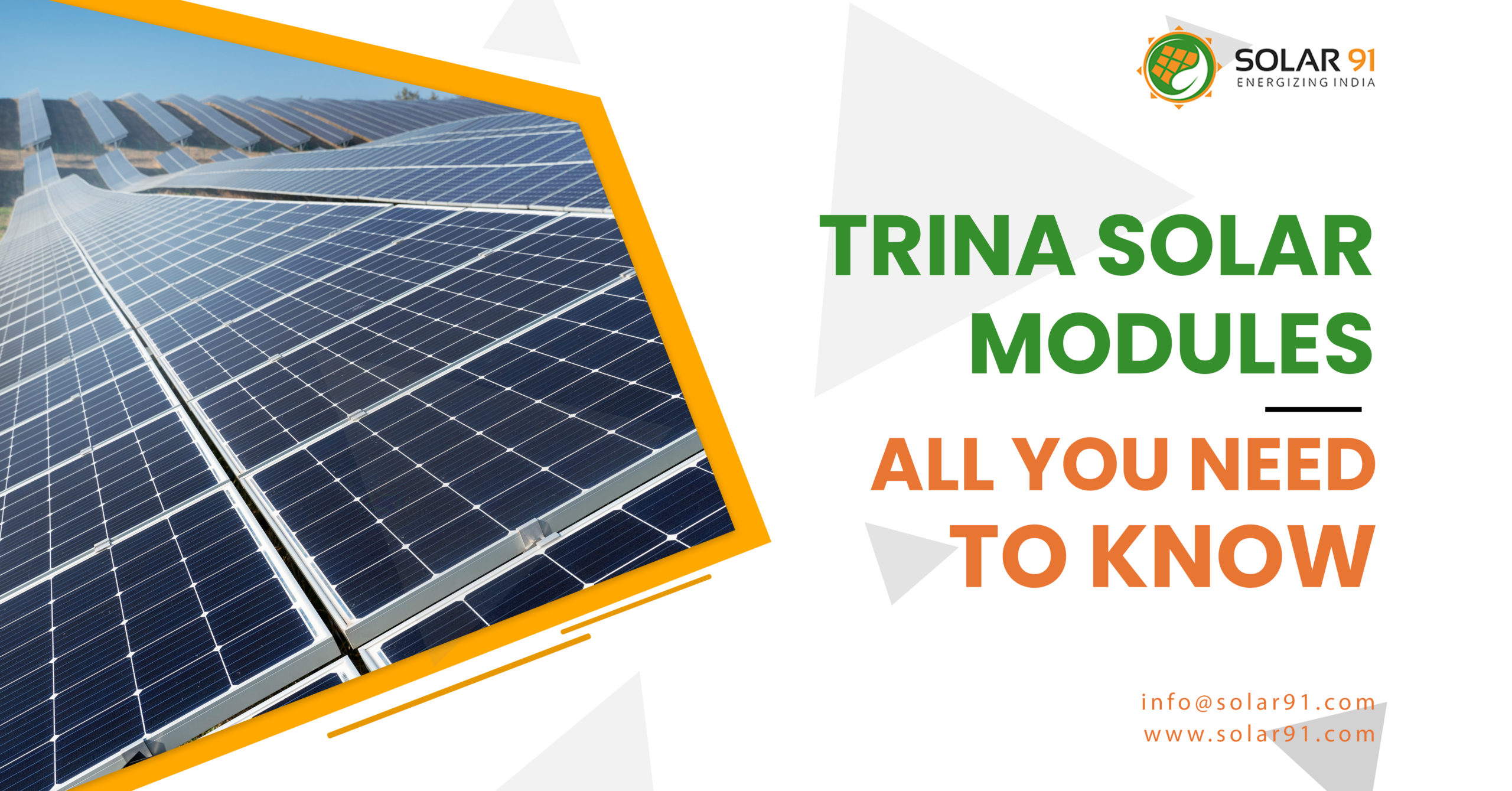 Trina Solar Modules – All You Need To Know