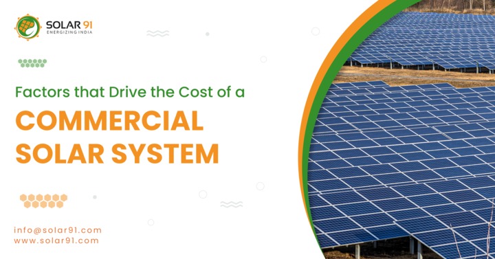 Factors that Drive the Cost of a Commercial Solar System